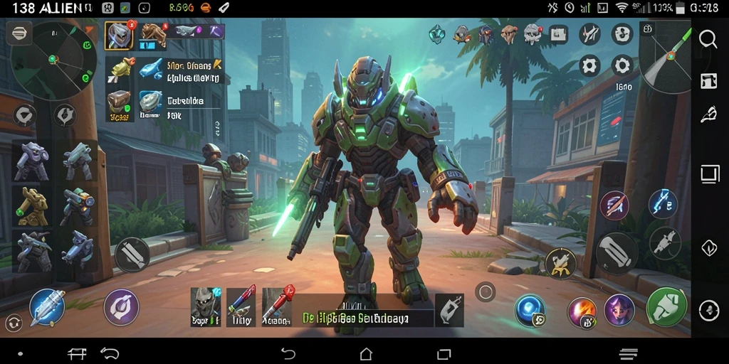 Screenshot gameplay <strong>138ALIEN</strong> menunjukkan antarmuka yang sederhana dan penggunaan fitur yang mudah.
