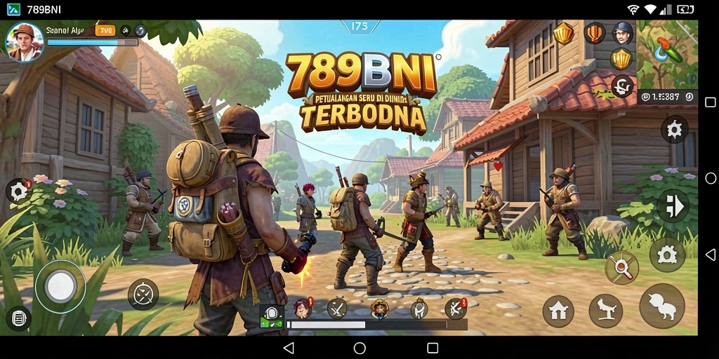 Tangkapan layar gameplay <strong>789BNI</strong> yang menampilkan petualangan seru di dunia terbuka.