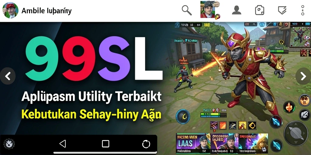 Tampilan antarmuka aplikasi 99SL yang modern dan interaktif.