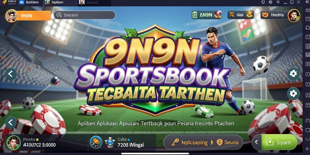 Tampilan utama gameplay <strong>9N9N</strong> dengan opsi taruhan yang beragam.
