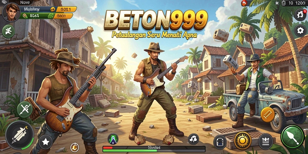 Gameplay mengasyikkan di dunia petualangan BETON999.