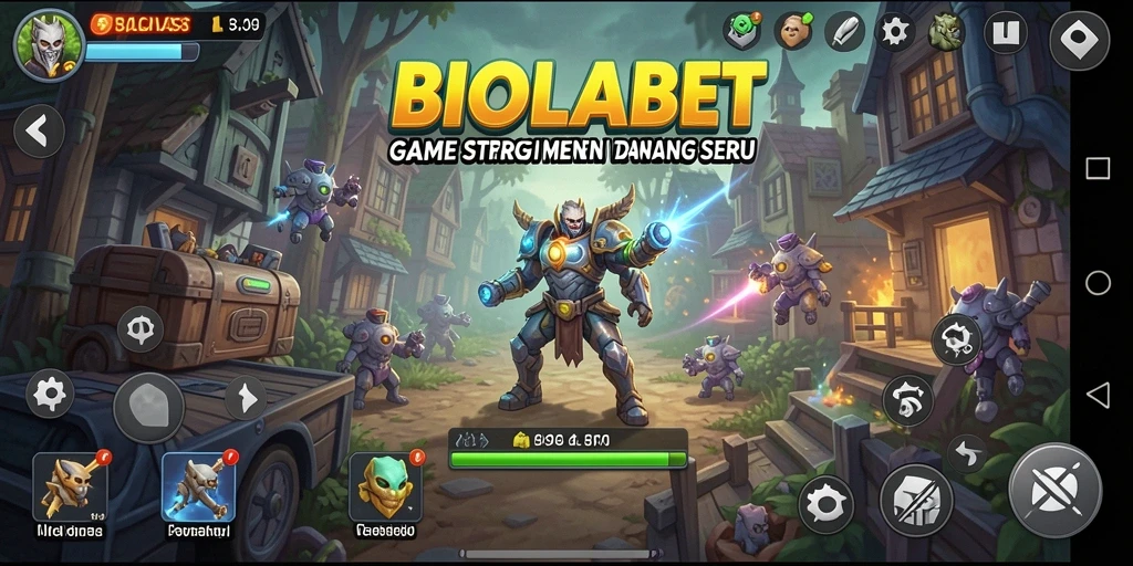 Tampilan gameplay <strong>BIOLABET</strong> dengan visual menawan yang menarik.