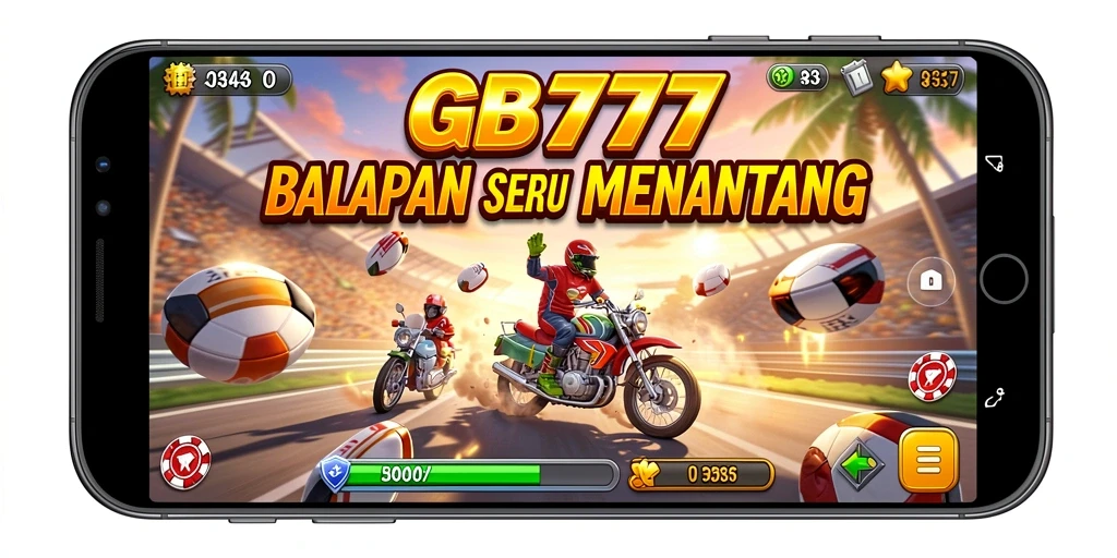 Tampilan seru dan mendebarkan dari gameplay GB777.