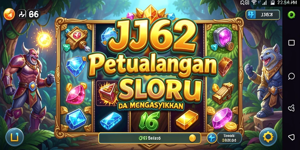 Tampilan menarik dari gameplay Slot di JJ62 yang mengasyikkan.