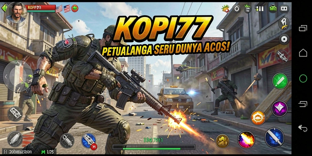 Gameplay Action KOPI77 yang mendebarkan dengan grafis menawan.