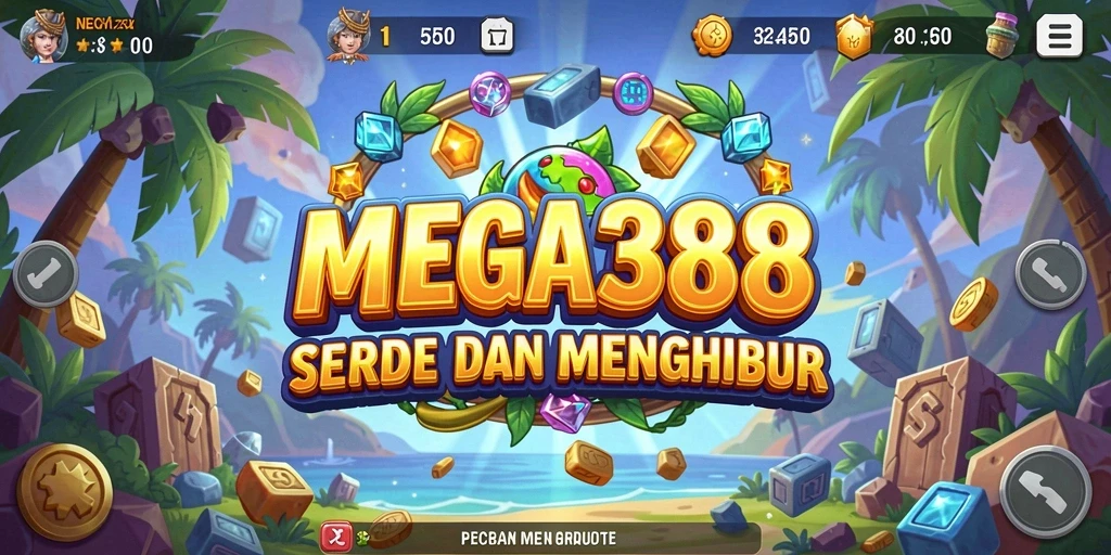 Gameplay seru MEGA388 yang menantang dan menarik.
