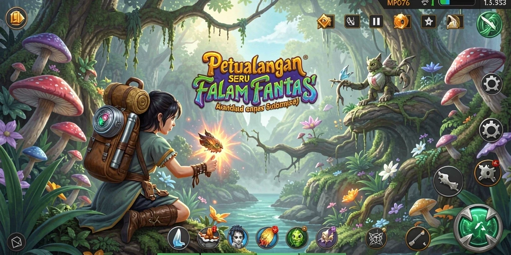 Screenshot gameplay MPO76 yang menunjukkan aksi pertarungan karakter.