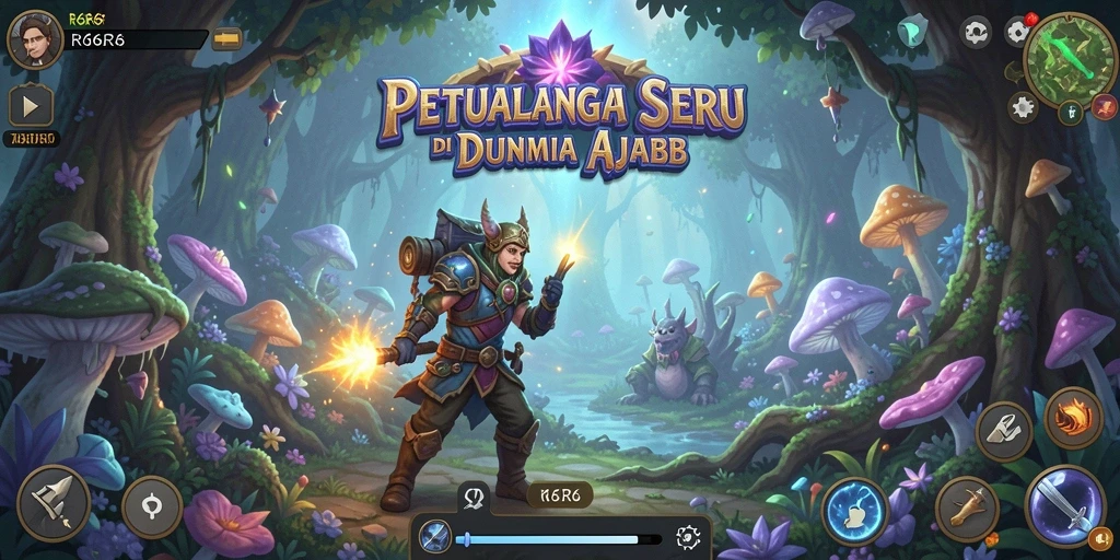 Tampilan menarik dari gameplay R6R6 dengan petualangan seru.
