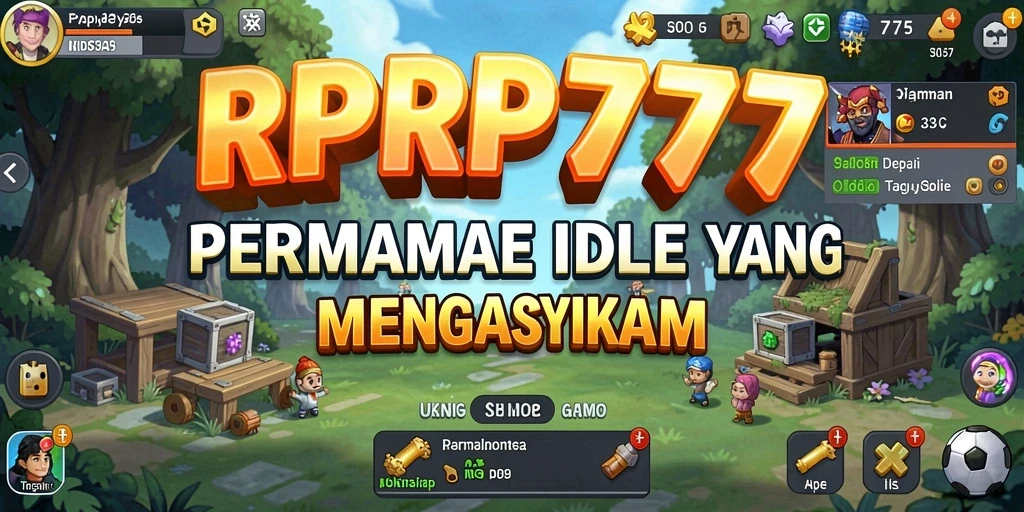Tangkapan layar menunjukkan gameplay RPRP777 yang menarik dan dinamis.