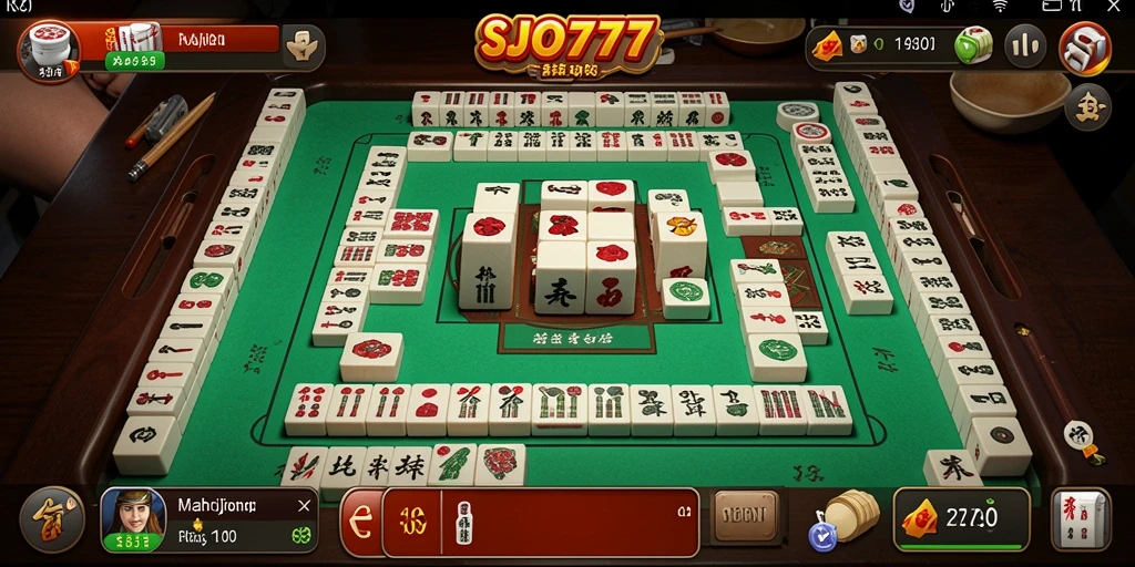 Tampilan menarik dari gameplay SJO777 Mahjong yang mengasyikkan.