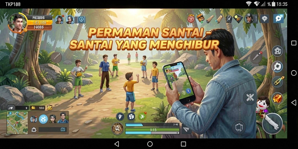Tampilan gameplay TKP188 yang menarik dan seru.