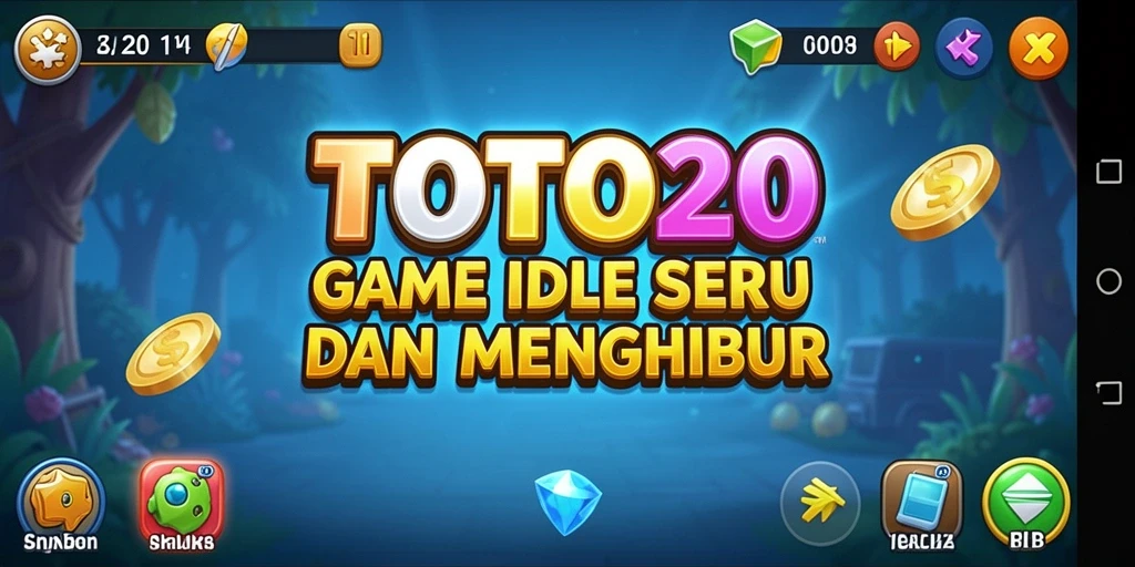Screenshot TOTO20 menampilkan gameplay yang menarik dan penuh warna.